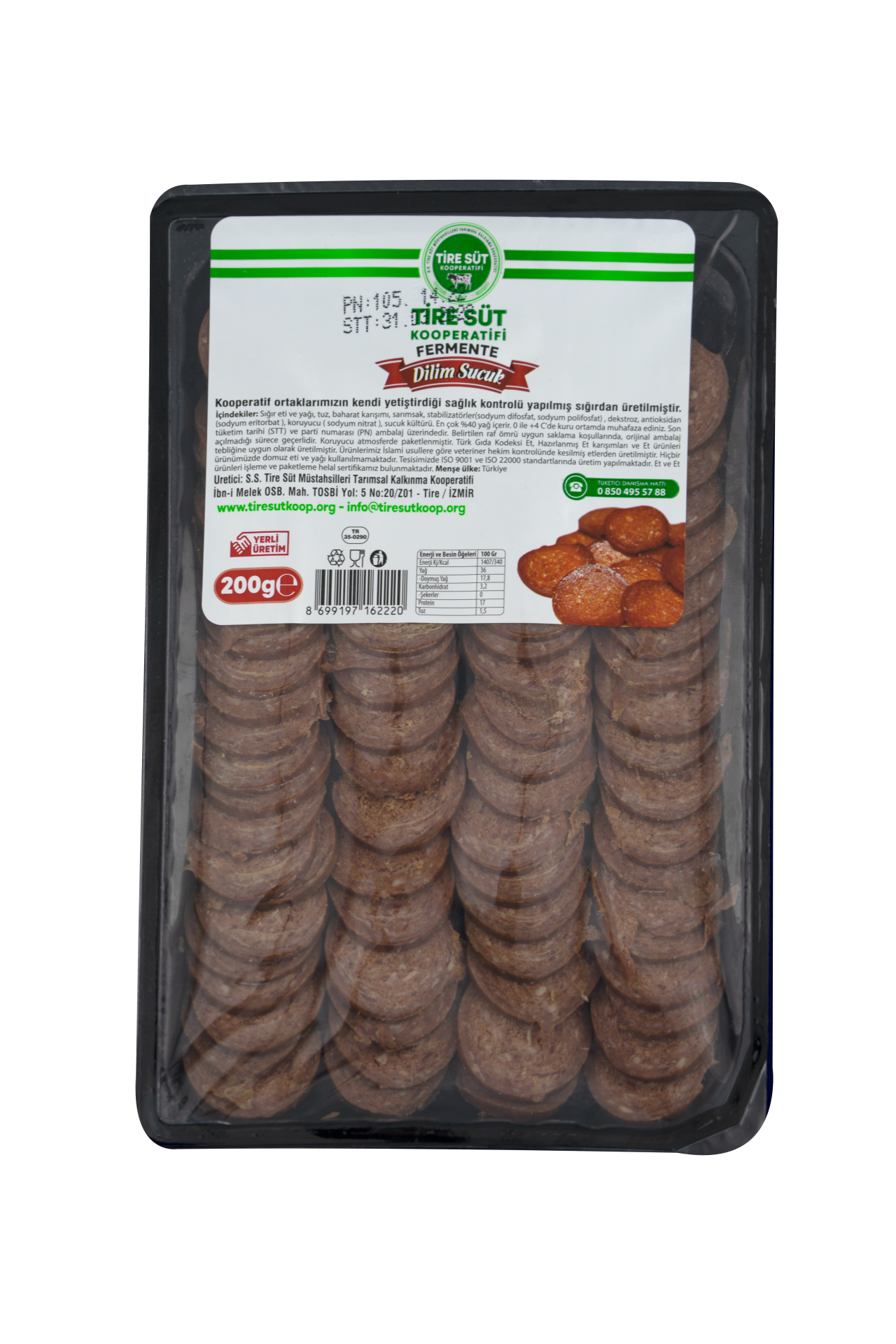 Dilim Sucuk 200g